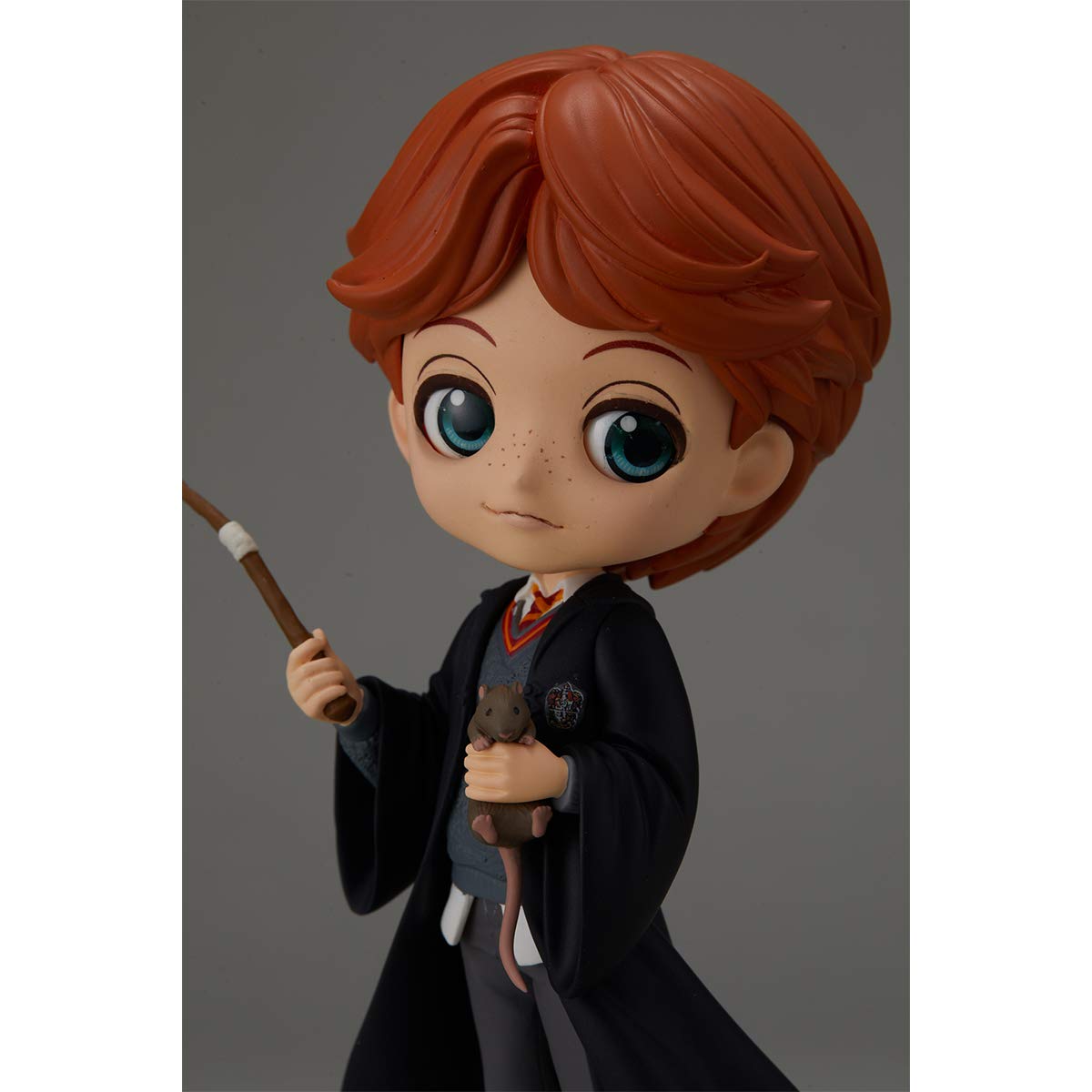 Banpresto Harry Potter Q Posket-Ron Weasley With Scabbers-, Multiple Colors