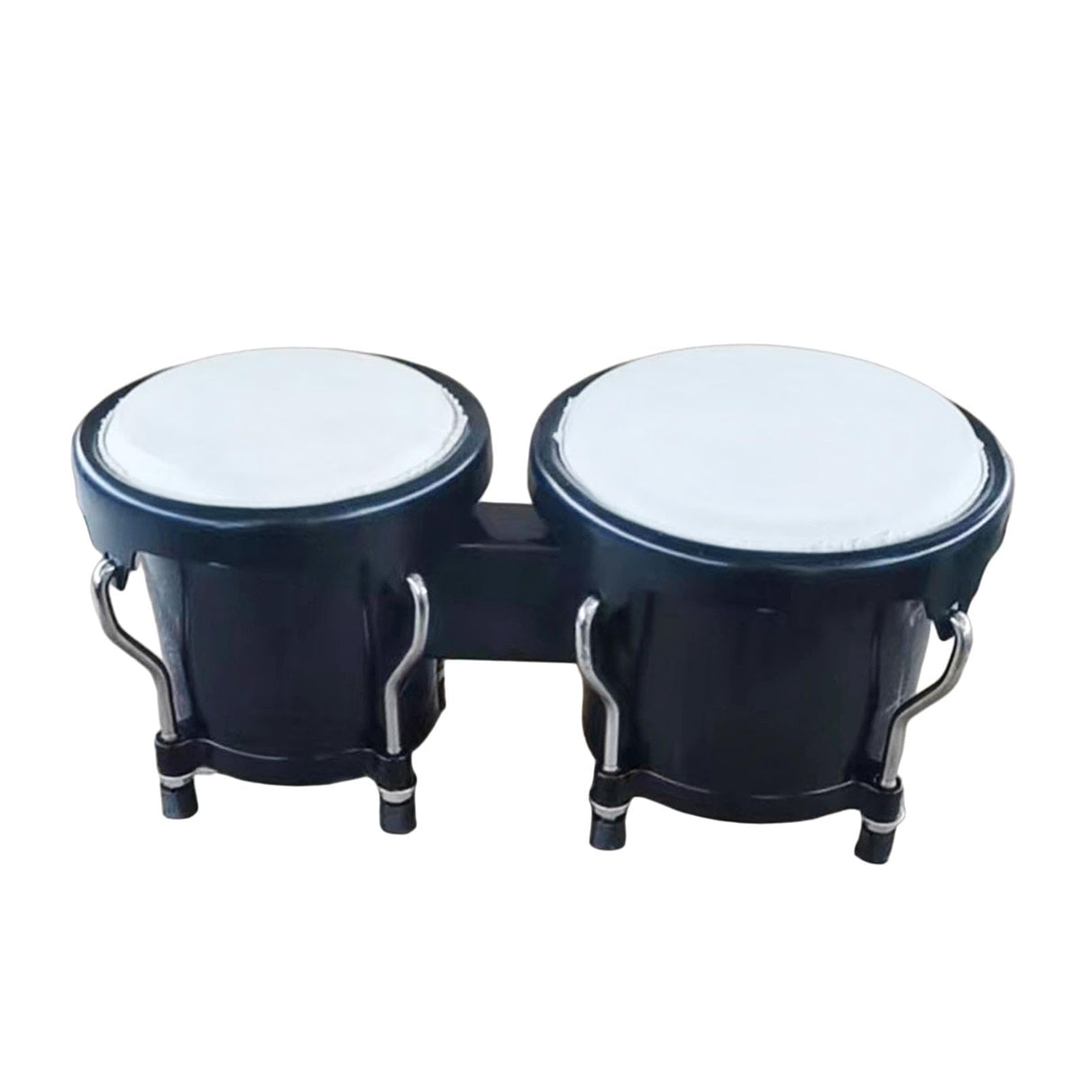The Style Sutra Drum Percussion Instruments Bongo Drum Set For Gifts Adults Beginners Black