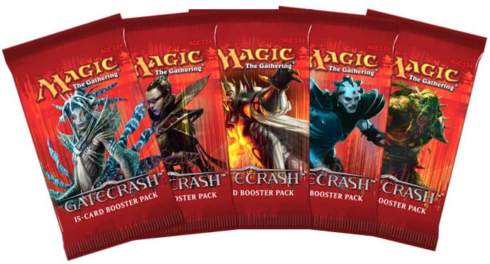 Wizards of the Coast Magic: The Gathering Gatecrash Booster Box - Sealed 36 Packs, Multi-colored, Model WTC498070000