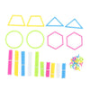 Club Bollywood 3D Geometric Shape Building Set W/Box For Kids Mathematics Teaching Aids,|Toys & Hobbies | Educational |1 X Geome