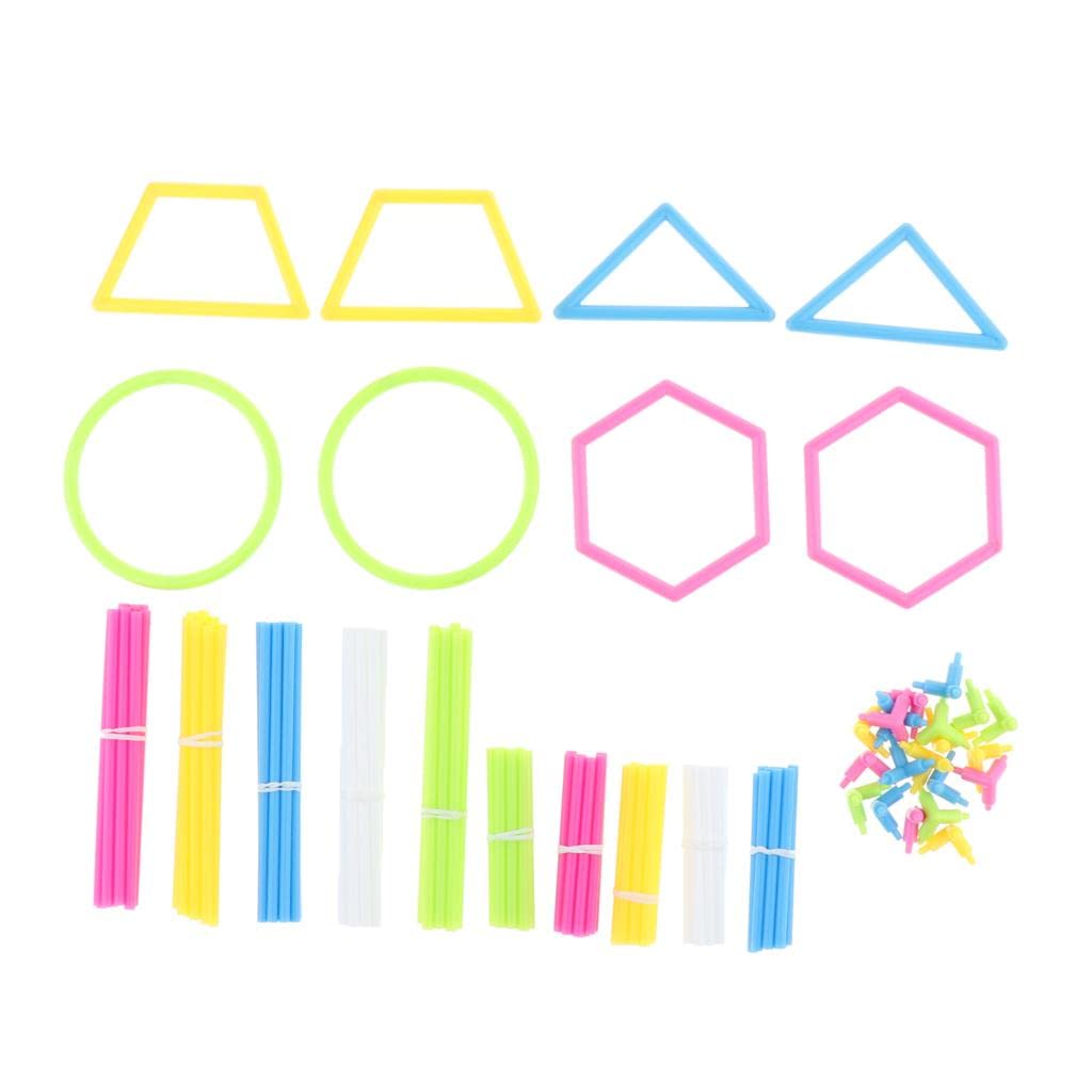 Club Bollywood 3D Geometric Shape Building Set W/Box For Kids Mathematics Teaching Aids,|Toys & Hobbies | Educational |1 X Geome