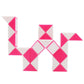 Mipartebo Magic Snake Cube Twist Puzzle 36 Wedges Large Size Twist Fidget Snake Toys Gift Party Favors Game Goodie Bag Fillers Christmas Stocking Stuffers For Kids Adults Teens Pink
