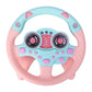 Yohencin Baby Steering Wheel Toy, Kids Steering Wheel For Car Backseat A Variety Of Car Sound Effects To Develop Baby'S Auditory