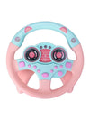 Yohencin Baby Steering Wheel Toy, Kids Steering Wheel For Car Backseat A Variety Of Car Sound Effects To Develop Baby'S Auditory