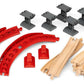 Brio Ascending Curves Track Pack - Expertly Crafted Railway Expansion | Fsc-Certified Beech Wood | Enhances Motor Skills | Perfect For Kids Aged 3+