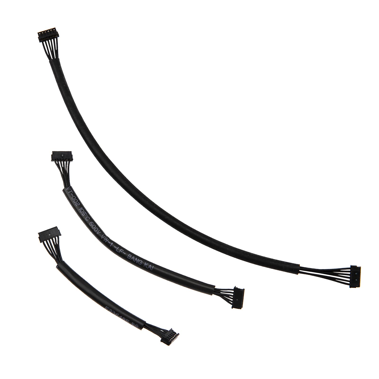 3Pcs Vgoohobby 80/120/200mm Sensor Harness Cable Sensing Adapter Compatible with RC Hobbywing Xerun Series Sensored BL Motor ESC