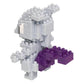 nanoblock Pokémon Mewtwo Building Kit - 2.3" Plastic Model, NAN14681, 4mm x 4mm x 5mm Blocks