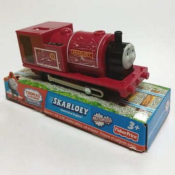 Motorized Red Skarloey Train Engine Toy Set, Battery-Powered Trains Friend Toy Set ,Toddlers Train Toys For Age 3 4 5 6 7 8 Kids