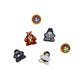 Micro Dojo - Tactically Move Meeples In A Cerebral And Variable Game For 2 Players That Fits In Your Pocket (Age 14+)