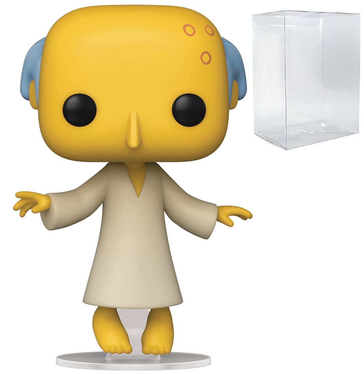 Pop The Simpsons: Glowing Mr. Burns (Px Previews Exclusive) Funko Vinyl Figure (Bundled With Compatible Box Protector Case)