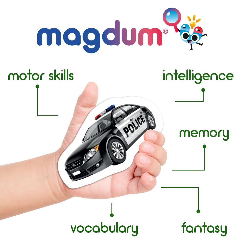 Magdum Transport Magnetic Puzzles For Kids Ages 3-5 - Toddler Puzzle - Travel Toys For Kids Ages 3-5 - Magnetic Travel Games Baby Puzzle Kids Puzzle Toys - Puzzle For Preschooler Magnet Puzzles Games