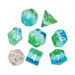Rpg Dice Set (7): Blue Hawaiian