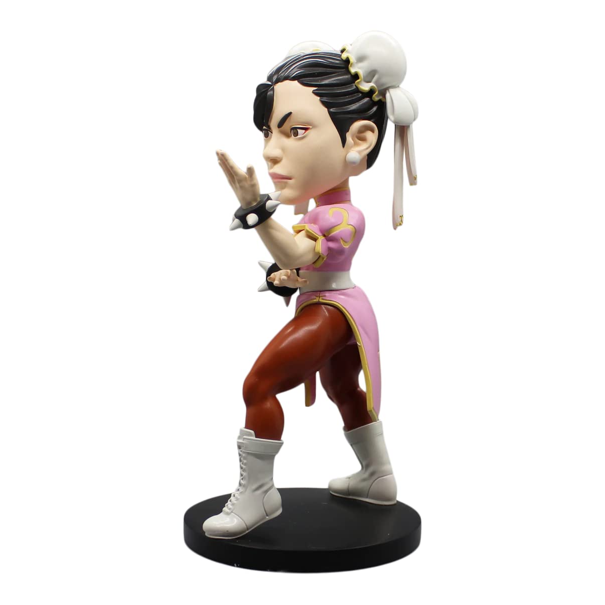 Icon Heroes Street Fighter: Chun-Li (Pink) Polystone Bobblehead
