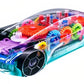 Umadiya Branded 3D Transparent Mechanical Car Toy For Kids With Gear Technology 3D Light Musical Sound & 360 Degree Rotation (Ge