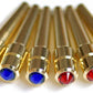 We Games Austrian Crystal Cribbage Pegs In Assorted Colors - 6 Pack