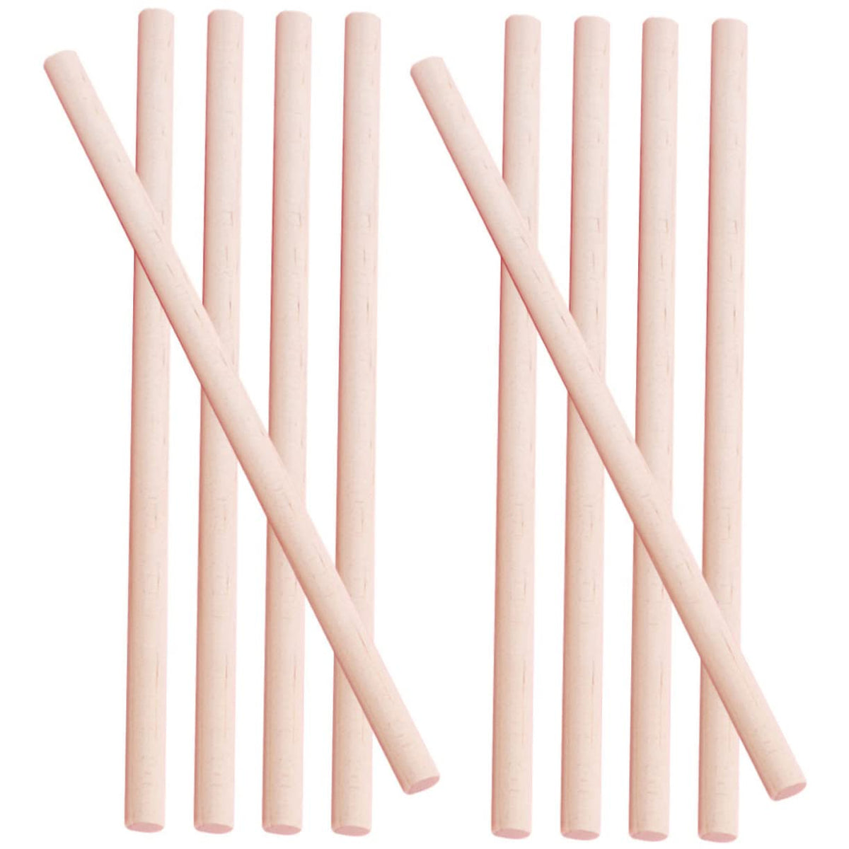 Excluzo 20Pcs Rhythm Stick Wood Child Optional Wooden Stick