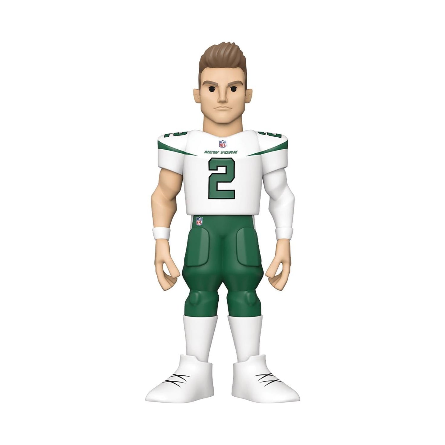 Nfl New York Jets Zach Wilson 5-Inch Vinyl Gold Figure