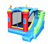 Bounceland Royal Palace Inflatable Bounce House [Blower NOT Included], Long Slide, Large Bouncing Area, Basketball Hoop and Sun 
