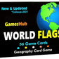Gameshub Flash Card Game For Kids With Capital Currency Continent Population Countries Educational Country Trump Cards Game, Geo