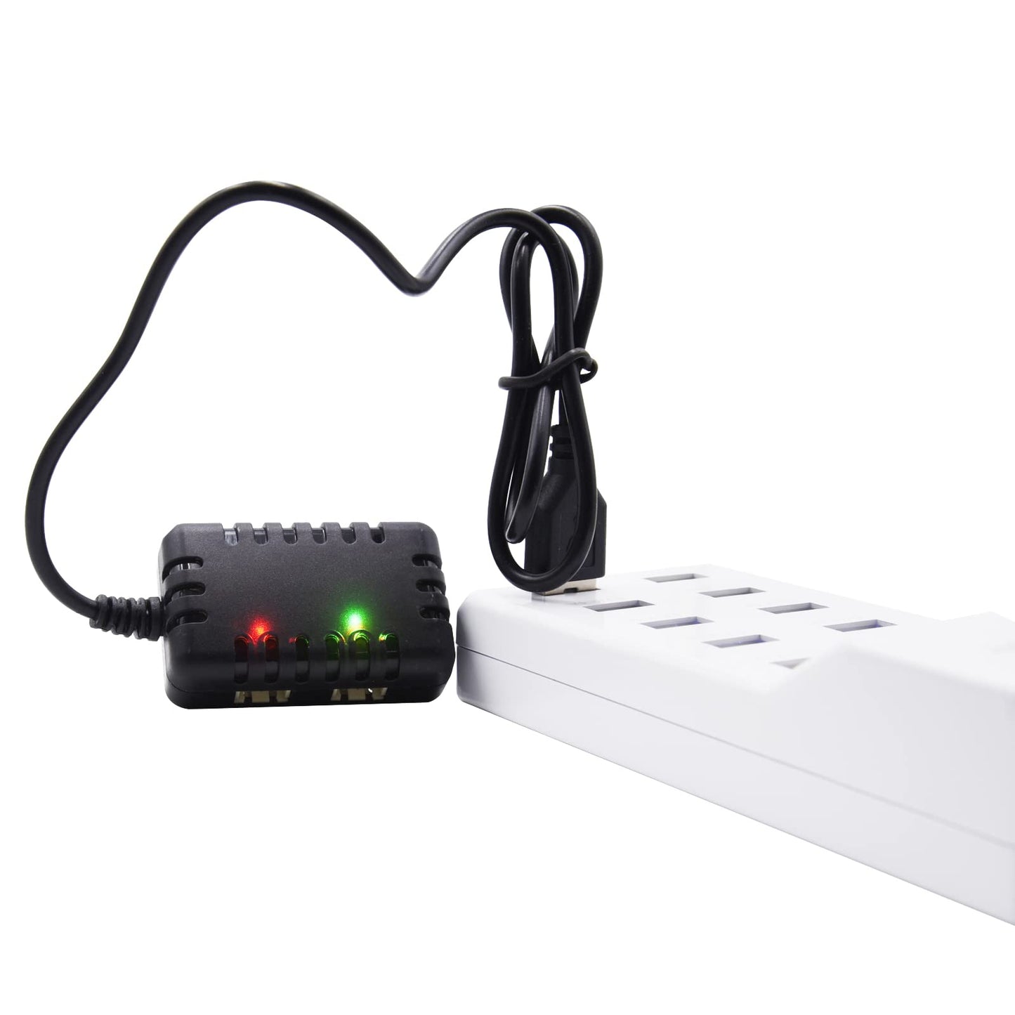 Blomiky 2-in-1 2S 7.4V 1000mA Li-ion/Li-po Battery Balance Charger Cable for RC Boat Airplane Helicopter Trucks Cars 2S Lipo Bat