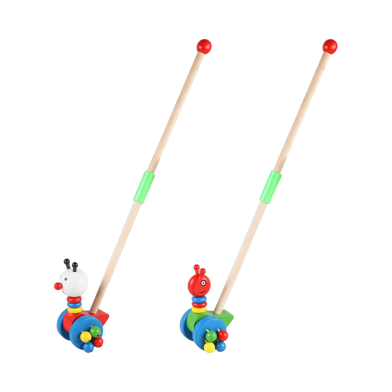 Trendivibe Push Along Walking Toys Preschool Learning Activities Walking For Girls Boys Little Snowman| Baby Learning Toy | Infa
