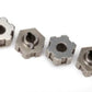 Traxxas 8568 Steel Wheel Hex Hubs, Gray