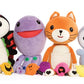 Kimochis Mixed Feelings Pouch - 2Mix Polyester, Kind, Hurt, Sorry, Uncomfortable, Friendly