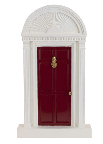 Byers' Choice Red Door W/Pineapple 6313 From The Accessories Collection