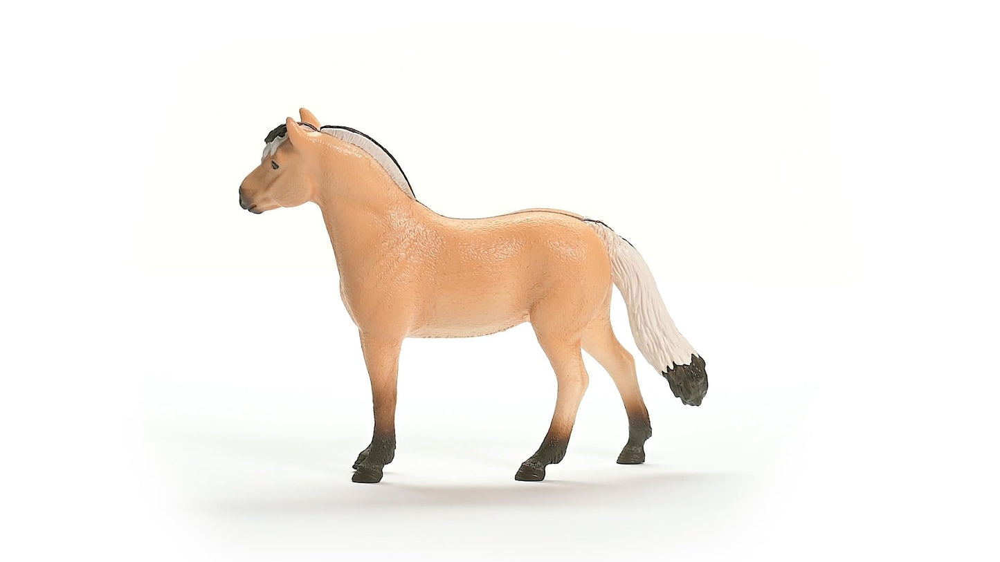 Schleich Horse Club New 2024 Horse Animal Toy Norwegian Fjord Horse Gelding Figurine