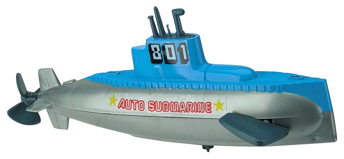 Toysmith Neato! Classic Toys Wind Up Diving Submarine