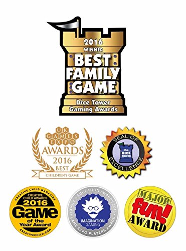 Conclave Brain Games ICECOOL - Fast & Fun Penguin Flicking Strategy Board Game, Ages 6+, Blue, Model BGP5168