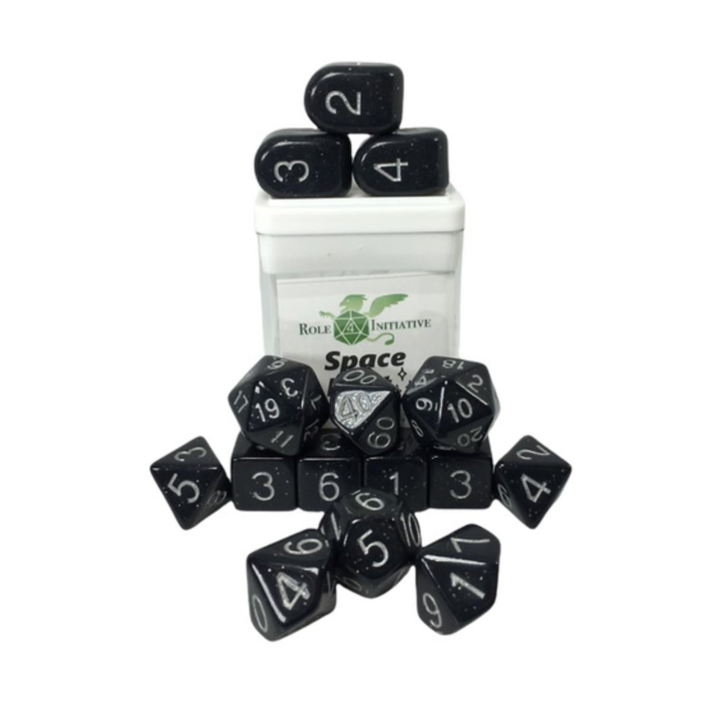 Role 4 Initiative Poly Set - Space Dust W/Arch'D4 (15)