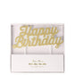 Meri Meri Happy Birthday Text Candle (Pack of 1), Unscented Meri Meri Birthday Candles