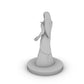 Human Female Wizard With Raven Dress Tabletop Dnd Gaming Miniature