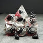 Sage's Portal Animal Familiars Resin DND Dice Set Polyhedral Dice Set for Dungeons and Dragons RPG Pathfinder Tabletop TTRPG (Bl