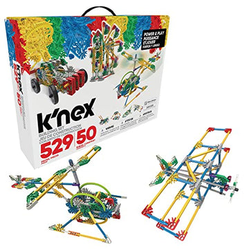 K'Nex - Power & Play Motorized Set ‚ 529 Pieces, Stem Building, Kid Construction Set‚ Ages 7+