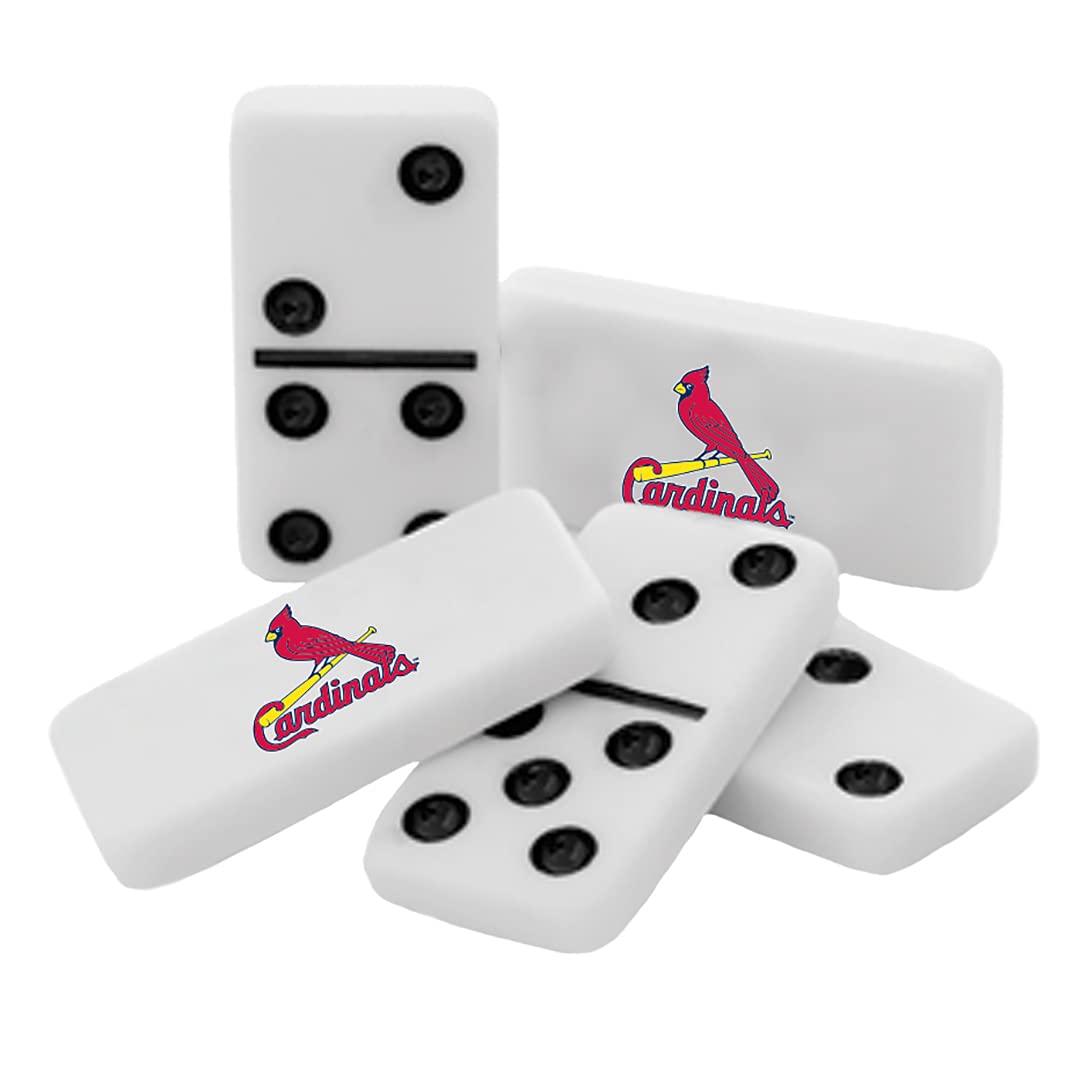 MasterPieces MLB St. Louis Cardinals Double Six  Collector Edition  Dominoes Game