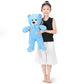 Sausudols Teddy Bear Stuffed Animal 16'' Small Teddy Bear Gift For Christmas Birthday Blue