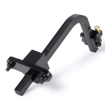 Que-T Metal Aluminum Adjustable Tow Trailer Hitch for 1/10 RC Crawler Axial SCX10 Upgrades Parts