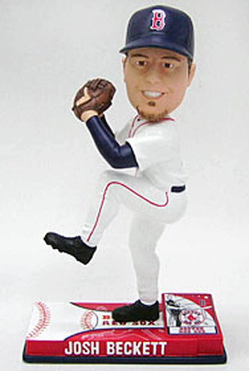 Josh Beckett Boston Red Sox MLB 8 On The Field Bobber