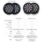 GRANBOARD Dash Blue Electronic Dartboard - Sisal Material, Blue Color