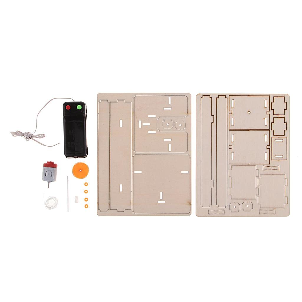Ujeavette SelfAssembled Puzzle Kits Rc Model Elevator For Hobby Handcraft