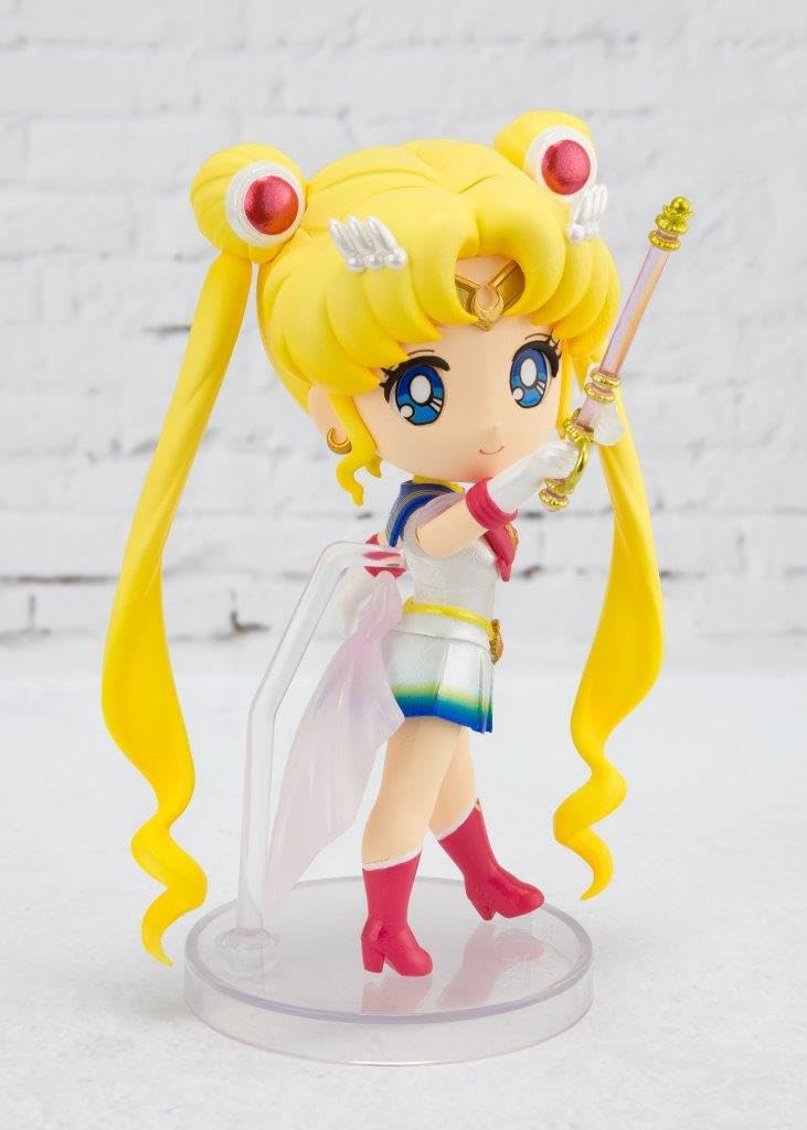 TAMASHII NATIONS - Pretty Guardian Sailor Moon Eternal - Super Sailor Moon - Eternal Edition, Bandai Spirits Figuarts mini Actio