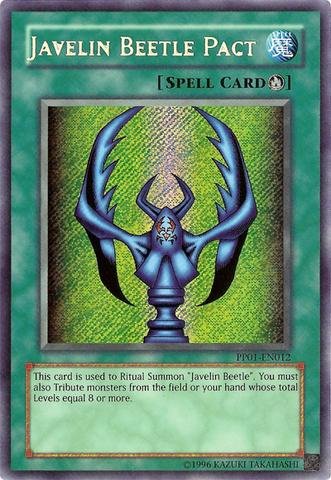 Yu-Gi-Oh! - Javelin Beetle Pact (Pp01-En012) - Premium Pack 1 - Unlimited Edition - Secret Rare