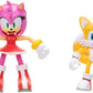 Sonic The Hedgehog Sonic 4'' Action Figure 2 Pack - Modern Tails & Modern Amy