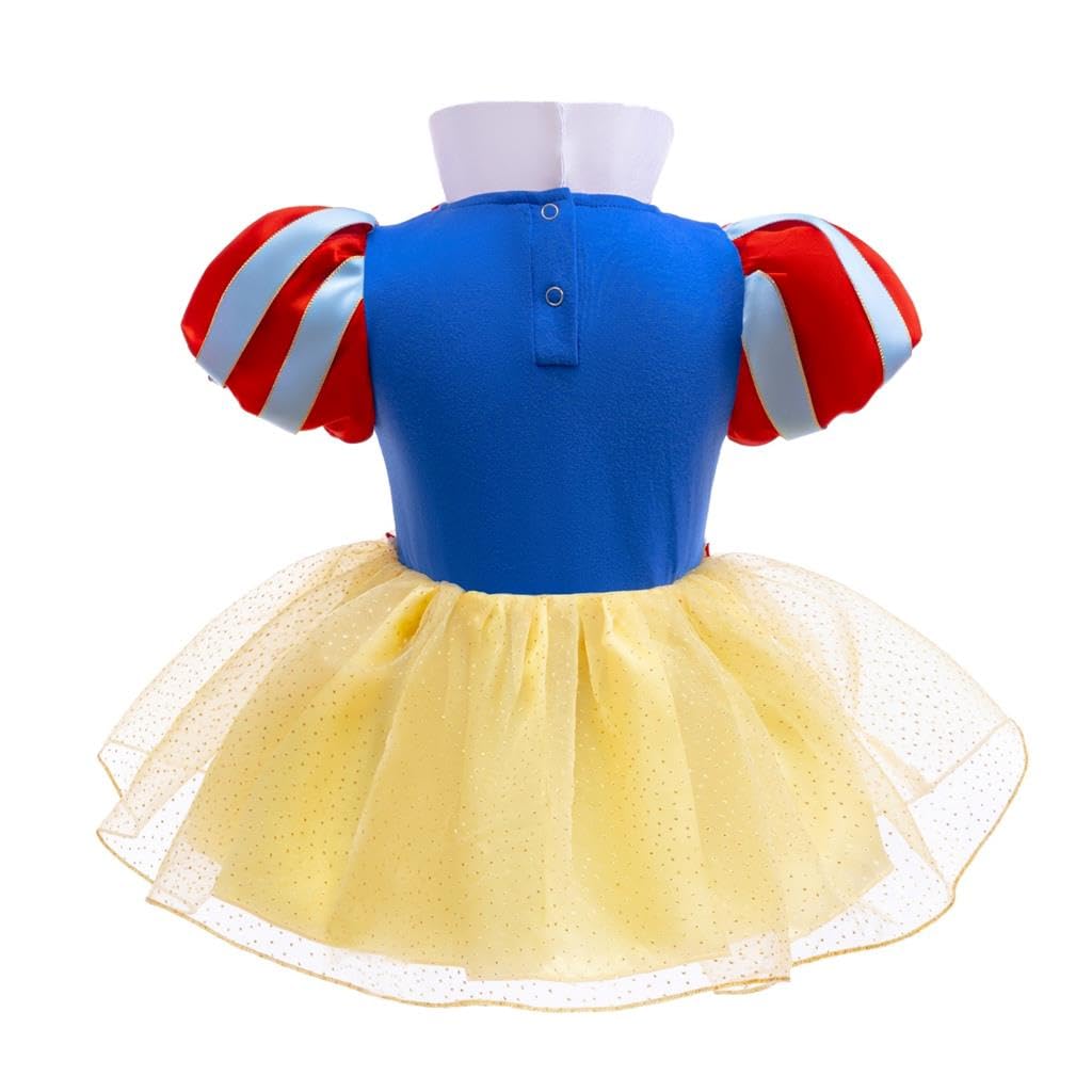 Dressy Daisy Baby Girls Princess Costumes Infant Birthday Party Fancy Romper Halloween Dress With Headband Size 18-24 Months