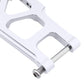 Hobbypark 4-Pack Front & Rear Aluminum Suspension Arms For Traxxas 1/10 Slash 4X4 Upgrades Compatible With Stampede 4Wd, Rustler