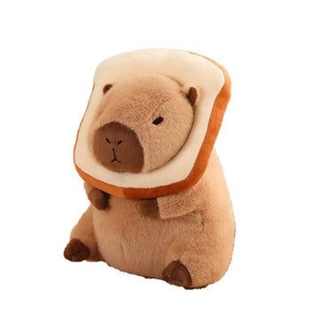 Invenol Kids' Plush Toy Pillows Capybara Plushie Soft Stuffed Animal 11.8In (Green)