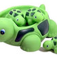 Playmaker Toys Rubber Turtle Family Set Of 4 Baby Bath Toys
