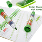 Innovative Designs Baby Yoda Coloring & Sticker Activity Set with Travel Case - Green